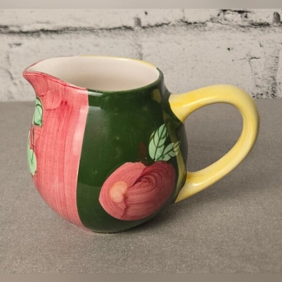 Country Inn Collection Strawberry Tea Set โ Ceramic Teapot, Sugar & Creamer 4pc - Picture 11 of 16